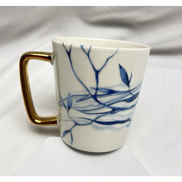 Heinen Delfts Blauw Coffee Tea Cup Mug Golden Ear Kingfisher Beautiful Fun Mug - Picture 4 of 8